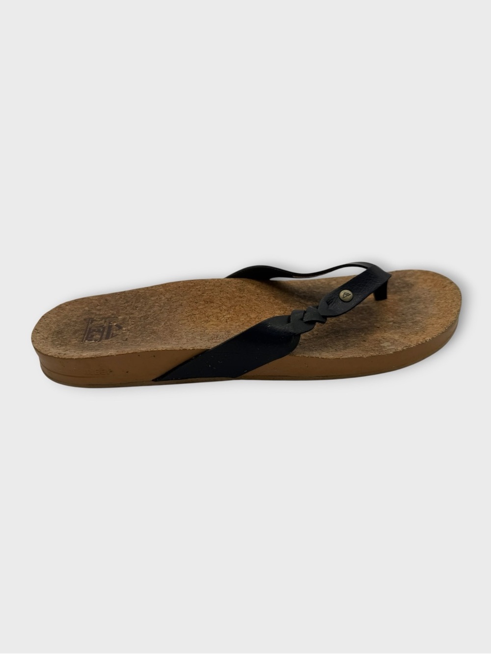 Reef Cushion Court Twist Women’s Size 10 Fair Condition Thong Flip Flops